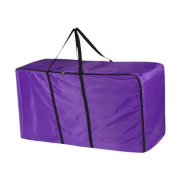 Imagem de Aymzbd Bolsa de armazenamento de fardo com zíper com zíper confortável, Roxo