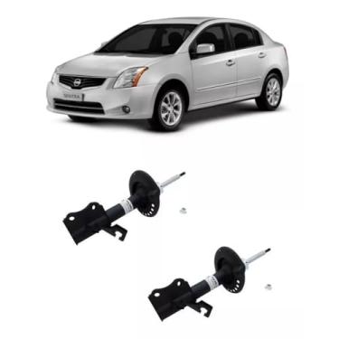 Imagem de PAR DE AMORTECEDOR DIANTEIRO PRESSURIZADO SENTRA 2007 2008 2009 2010 2011 2012 2013