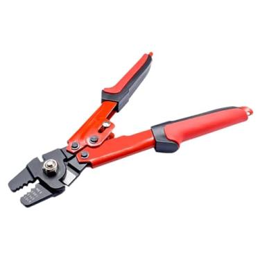 Imagem de Aosekaa Acessórios de alicates de crimpagem de pesca Multifuncionamento Rustrool com alça ergonômica, ferramenta de arame crimper para mangas de alumínio