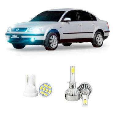 Imagem de Lampada Led Farol Alto Volkswagen Passat 1997-2000 20000lm - V10, Bran