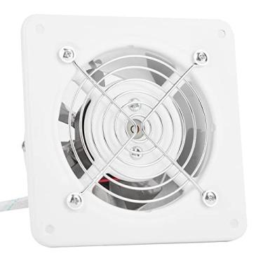 Imagem de Ventilador de Exaustão Montado na Parede de 25W de 220V, Ventilador de Ventilação Tranquila, Ventilação de Ar de Cozinha Em Casa Com Vida útil Longa, Fácil de Instalar e Usar