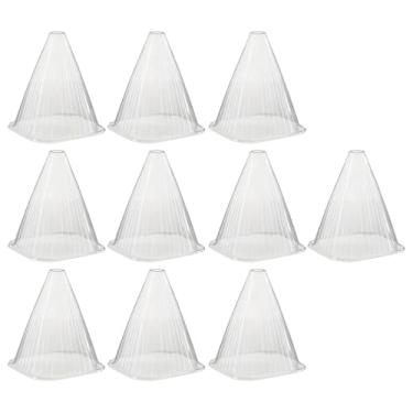 Imagem de Baoblaze 10x cloches de jardim, cobertura de proteção à prova de vento tampas de campainha de planta para o quintal de mudas