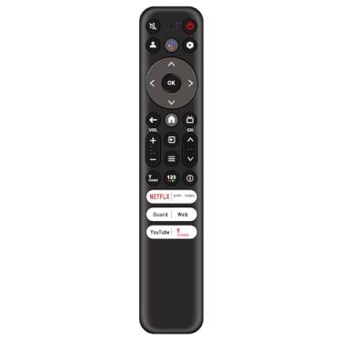Imagem de RC813 FMB1 Controle remoto de substituição de voz compatível com TCL Google TV 75Q750G 50Q550G 75S450G 65S470G 70S470G 75S470G 43S470G 55Q550G 85S470G 85QM850G 43S470G 50G, 55 Q650G 85S450G 65Q650G