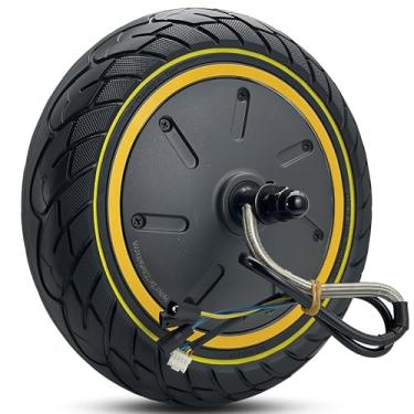 Imagem de Felixstory 10''Hub Motor With Solid Tire 500w Drive Power Wheels Kit Tubeless Type Suitable for Segway Ninebot Max G30P G30LP Electric Scooter 10x2.5, Front or Rear Accessories