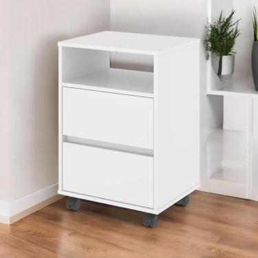 Imagem de Gaveteiro Fox Com Rodízios Branco