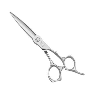 Imagem de Tesoura de barbeiro profissional TITAN, cabeleireiro, corte de cabelo,