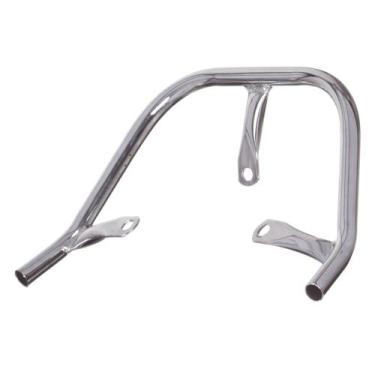Imagem de Alça Moto Yamaha Ybr 125 2000 a 2008 Cromo Forte Modelo Original, Crom