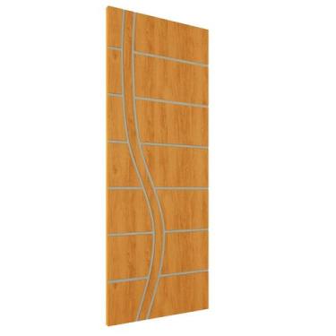 Imagem de Kit 4 Portas De Madeira Frisada U.V 210cm x 80cm - R70SS - AQUI MOVEIS