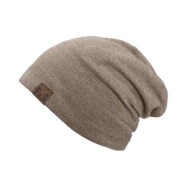 Imagem de 1 peça gorro de malha quente para homens e mulheres  estilo SolidHip-h