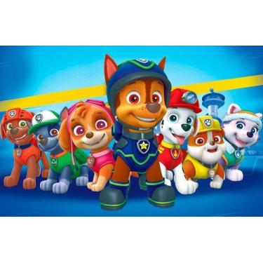 Imagem de Quebra-cabeça Patrulha Canina Personalizado 120 Peças - Pomps Geek