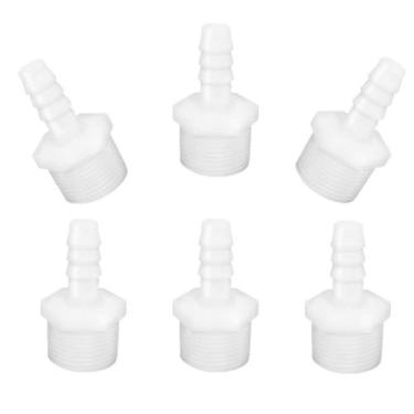 Imagem de Mangueira Barb Fittings JoyTube 1/4 Barb X 1/2 NPT Male (pacote com 6)