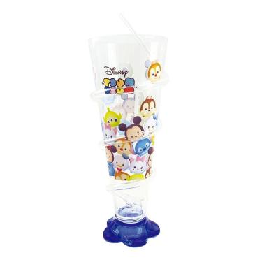 Imagem de Copo Cone Azul Com Canudo Mickey & Minnie 250ml - Disney