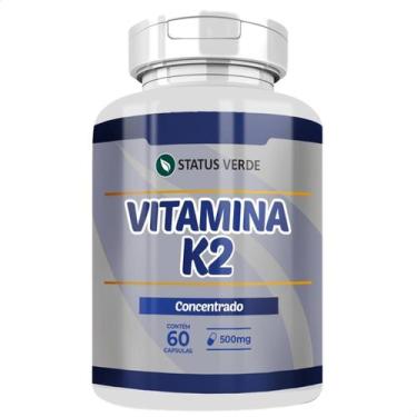 Imagem de Vitamina K2 Pura 60 Cáps de 500mg - Suplemento Natural