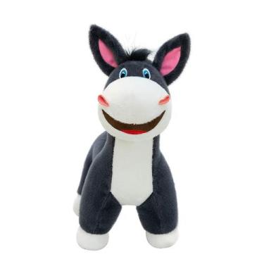 Imagem de Boneca de pelúcia Donkey Toy, design de desenho animado de 45 cm - yiw
