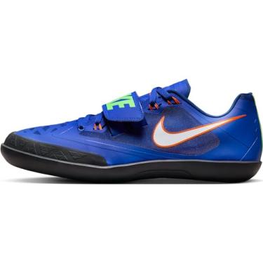 Imagem de Nike Zoom Sd 4 Tênis masculino Track Field, Azul (Racer Blue) Lime Blast/Safety Orange/White, 13.5 Women/12 Men