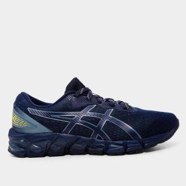 Imagem de Tênis Asics Gel Quantum 180 Fly Masculino, Marinho, Cinza, 41