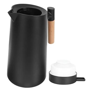 Imagem de Insulated Hot Water Kettle Handle Lightweight Thermal Container for Home Use for Tea and Beverages Elegant Design for Everyday Convenience(Black)