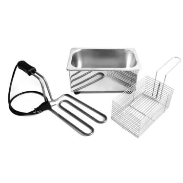 Imagem de Fritadeira Elétrica à Óleo 1 Litro Inox Salgados Pastel(110V)