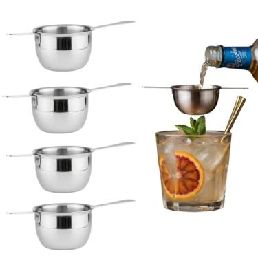 Imagem de Dosador Medidor De Bebidas Inox 50ml Bar Drinks Gin Com Alça de Apoio Jigger Barman (4)