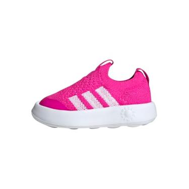 Imagem de adidas Baby-Boys Bubblecomfortable, Rosa choque/branco/preto, 22