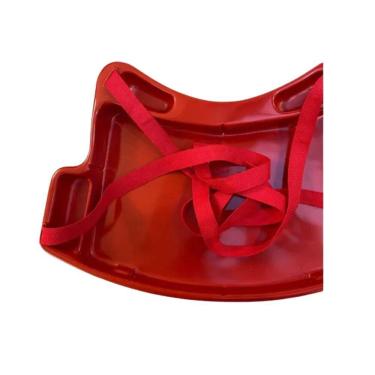 Imagem de Bandeja Grande Preta Na Cor Vermelha