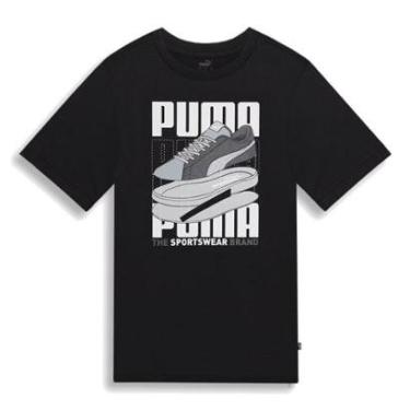 Imagem de Camiseta Puma Graphics Sneaker Layers Masculina-Masculino