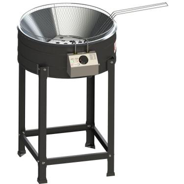 Imagem de Tacho Fritador Elétrico Itajobi 19 Litros Pintado Com Pé 110V