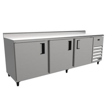 Imagem de Balcão Congelados Venâncio 250cm Exterior Inox Interior Aluzinco Tampo Liso 220V Vcch25-42242