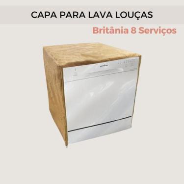 Imagem de Capa para lava louças britânia 8 serviços bll10b transparente flex - C