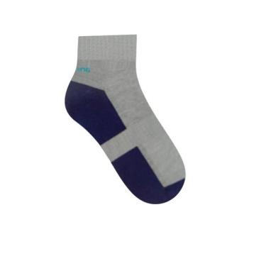 Imagem de Meia Cano Curto Selene 4370.001 Masculina Performance Algodão T. 39/43