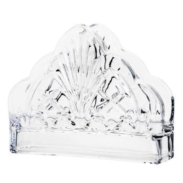 Imagem de Porta Guardanapos De Cristal Dublin Transparente 13cm Lyor
