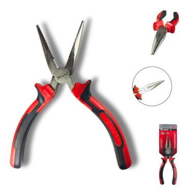 Imagem de Alicate Bico Meia Cana 6 Pol Reto MTX Nickel 171649