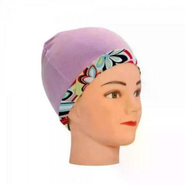 Imagem de Touca Nero Estampada com Barra para Cabelo Santa Clara