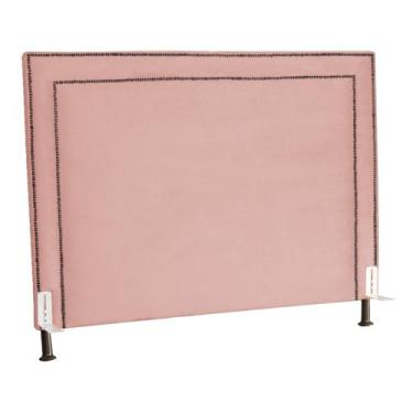 Imagem de Cabeceira Cama Box Casal Queen 160cm Viviane Veludo Quarto - Estopar, 