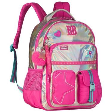 Imagem de Mochila de Costas Juvenil Feminina Rebecca Bonbon RB Design Estiloso p