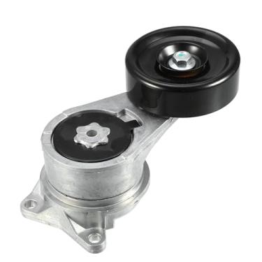 Imagem de X AUTOHAUX Roda de fricção tensora de correia de transmissão serpentina para Lexus GS 300 1993-2004 para Lexus GS 300 Gold 2005 polia intermediária tensão da correia CA Nº 166200W026/166200W025