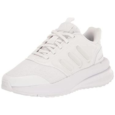 Imagem de adidas Tênis infantil X_PLRPHASE, Branco/Preto, 4 Big Kid