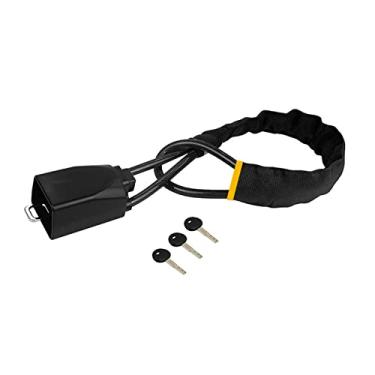 Imagem de Trava do Volante Dispositivo Universal de Antifurto com 3 Chaves para Carro SUV Van Caminhonete Golfe Caminhão