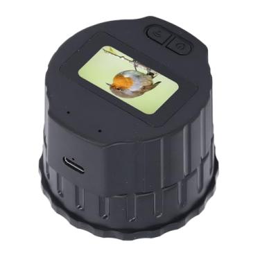 Imagem de Ymiko Câmera Ocular Digital WiFi Com Tela TFT de 1,5 "para Microscópios e Binóculos, Visualização Eletrônica Compatível Com 28 50 Mm para Astronomia e Uso Em Laboratório (128 GB)