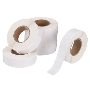 Imagem de PATIKIL 6000 peças de adesivos coloridos de 6 rolos, adesivos circulares de 1,3 cm, etiqueta de codificação de etiqueta de preço para escritório, negócios, quintal, venda de garagem, decoração de casa