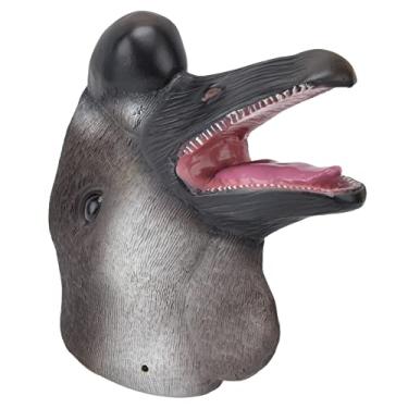 Imagem de TOPINCN Fantoche de Mão de Ganso, Fantoche Animal Interativo, de Mão de Dinossauro, Látex Realista, Cabeça de Animal Macia, Conjunto de Brinquedos para Jogo de Dramatização