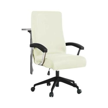 Imagem de Capas De Cadeira De Escritório Em Spandex Elástico Antissujeira Removí