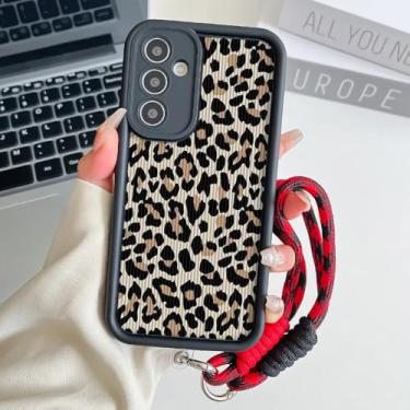 Imagem de Capa com cordão para Samsung A54 34 24 14 55 35 25 73 53 33 23 71 51 31 21 72 52 32 22 13 12, capa macia para celular, J24, preta, SS, para A21S