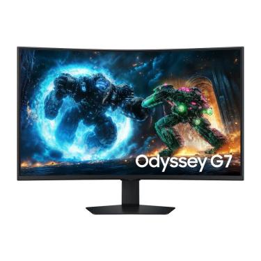 Imagem de Monitor Samsung Odyssey G7,  37", 4K, 165Hz, 1ms, FreeSync , DP, HDMI, USB, ajuste de altura
