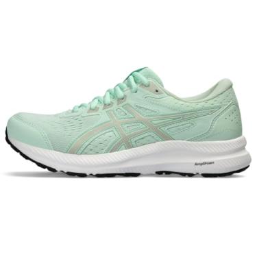 Imagem de ASICS Tênis de corrida feminino Gel-Contend 8, Matiz menta/champanhe, 42