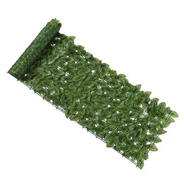 Imagem de Mingzhe A Simulação de Sebe de Folhas Artificiais Evita que As Folhas Caiam No Pátio Decorativo da Varanda da Tela Cerca (0.kh*tio)