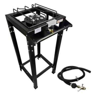 Imagem de Fogão Fogareiro Industrial Grande 1 Boca Alta Pressão - ROA