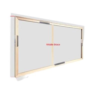 Imagem de Moldura De Madeira Natural Grande Para Quadros De Parede 50X70 60X90 7