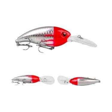 Imagem de Isca De Pesca Plástica Biomimética Multicolorida 10CM-14G Acessórios D