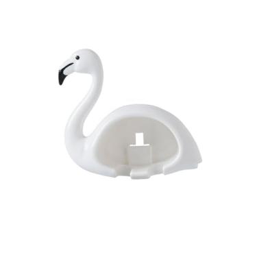 Imagem de Suporte de escova de dentes para banheiro Suporte de escova de dentes montado na parede com gancho rack de armazenamento de escova de dentes sem perfuração e rack de armazenamento de escova de dentes